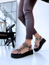Sandals "SUDRABA KNIEDE AL19" - LEOPARD