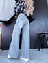 Gray denim pants "URBAN" T395-3