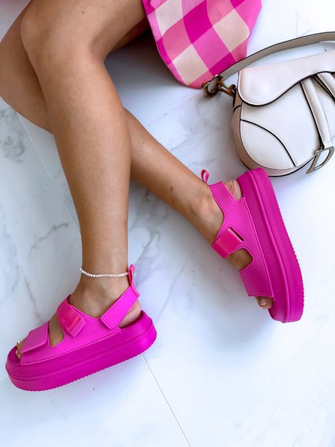 "RIBBON 430" Sandals - PINK