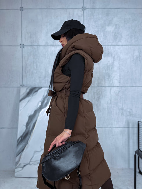 Garā veste "FALL" FC27 - CHOCO