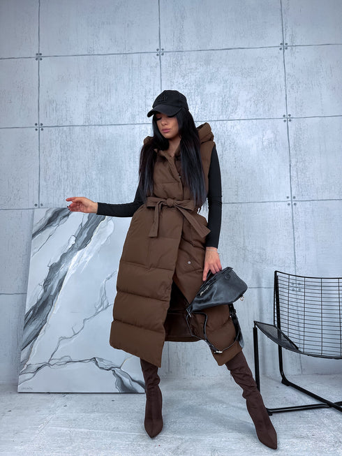 Garā veste "FALL" FC27 - CHOCO