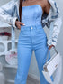Jeans "BRIGHT FIT" 9440-7 - BLUE