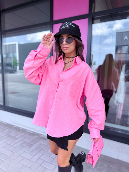 Krekls "COTTON" H8062 - KOŠĀKI ROZĀ