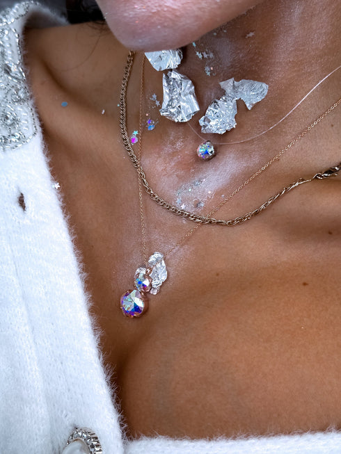 Swarovski komplekts "Dubultais rombveida prieks"