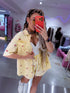 2in1 set "CHERRY SMOOTHIE TR0861" - YELLOW