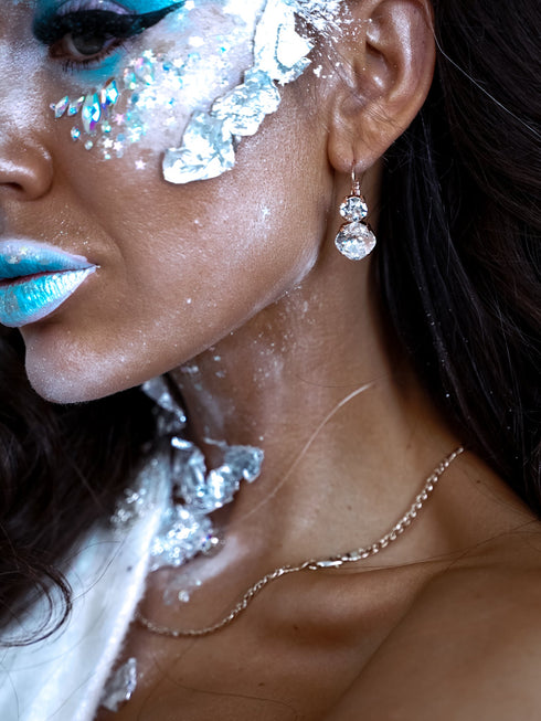 Swarovski komplekts "Dubultais rombveida prieks"