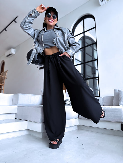 Pants "Excuse Me V58" - black