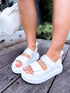 "RIBBON 430" Sandals - WHITE