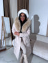 Long jacket "WINTER WEAR FC83" - LIGHT BEIGE PRE-ORDER