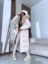 Long jacket "WINTER WEAR FC83" - LIGHT BEIGE PRE-ORDER