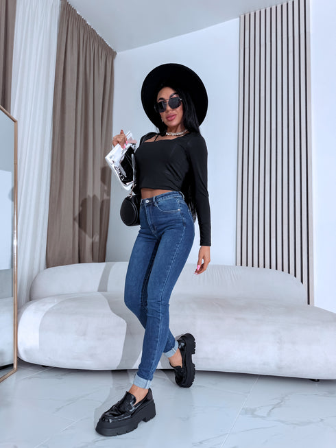 Джинсы "ORBIT T5397-3" - ТЕМНО-СИНИЕ