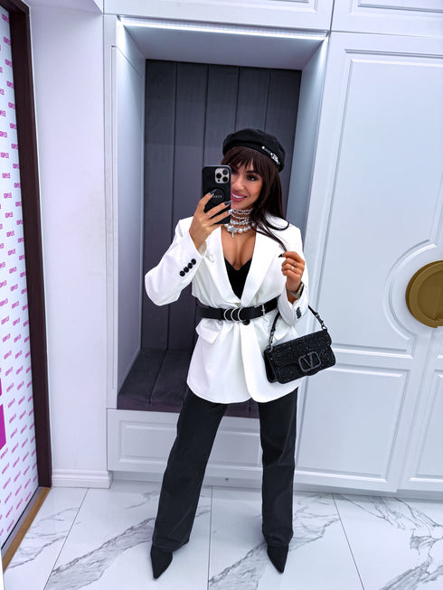 Švarkas "BELLA" - BALTA