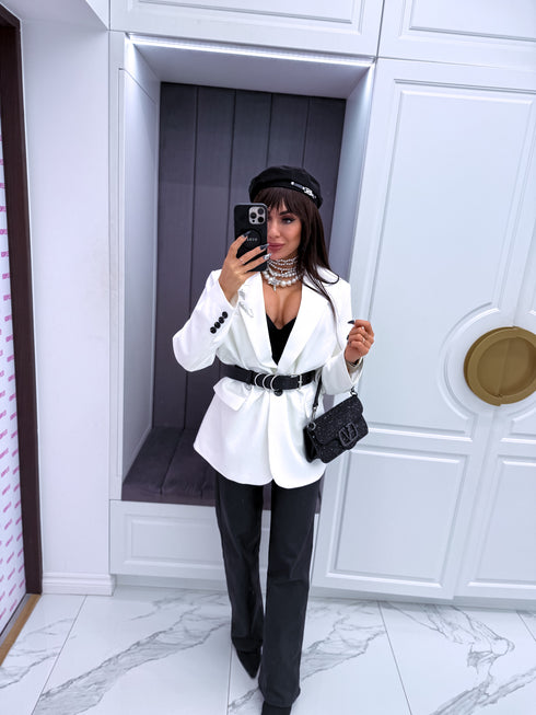 Švarkas "BELLA" - BALTA