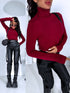 Classic turtleneck - BURGUNDY PRE-ORDER