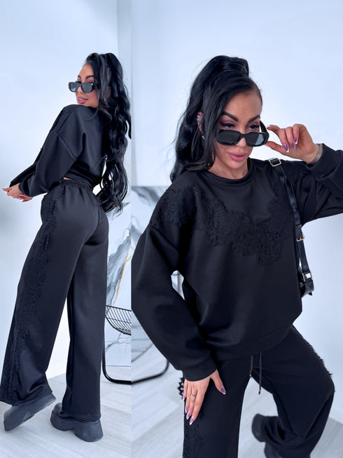 Komplektas "Lace Fairytale 24992" - JUODAS