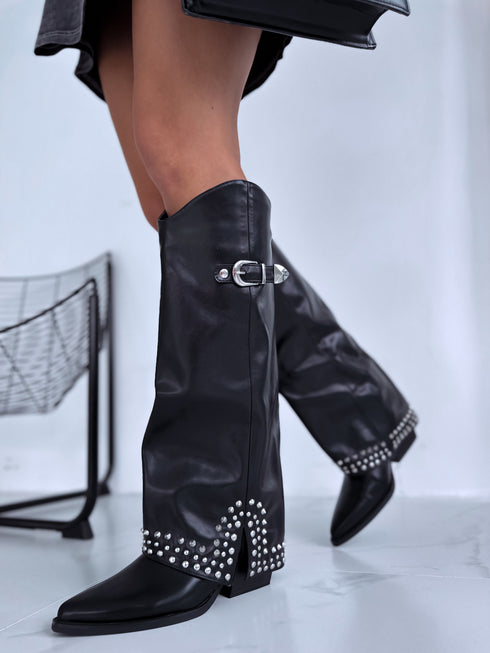 Rievets boots "UNION" - black