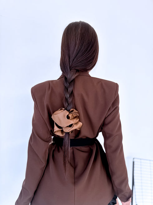 Atlasa plaukų gumytė - RUDAS