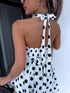 Īsā kleita "FLIRT IN DOT" 1367 - BALTA
