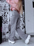 Lux denim pants "SILVER LIFE" Y3368-2 - LIGHT GRAY