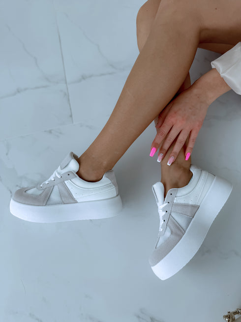 "POPCORN 8992" Boots - LIGHT GRAY