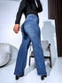 Jeans pants "GOOD LUCK DJ2518" - blue