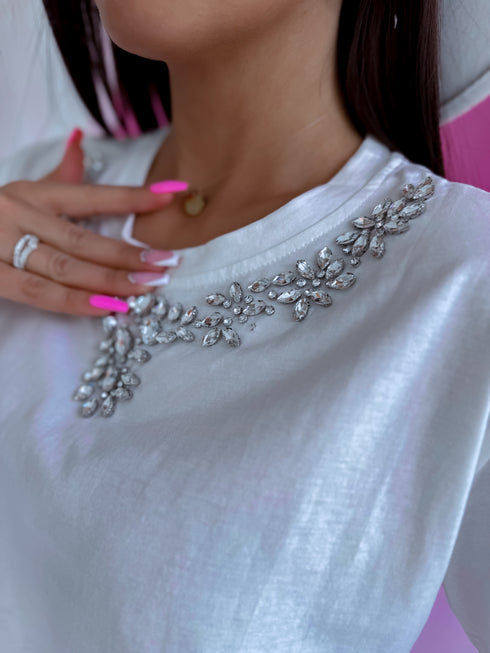 Футболка "SOPHIE VMCF49" - БЕЛАЯ