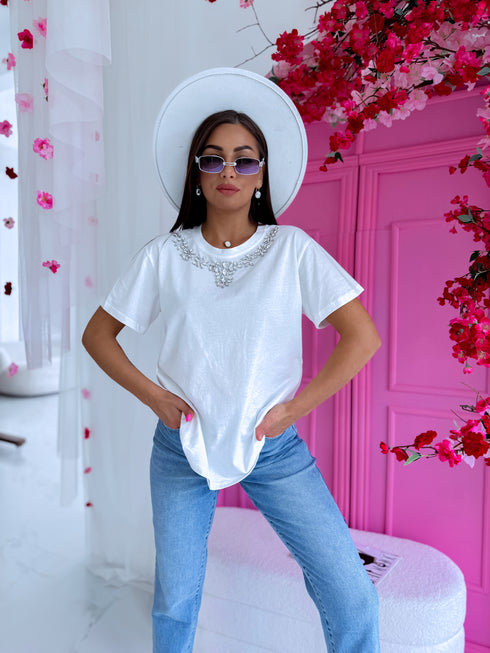 Футболка "SOPHIE VMCF49" - БЕЛАЯ