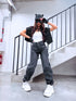 Jeans "SUBTLE SPARK" A3292-A - DARK GRAY