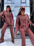 Knitted set "TOBLERONE 1039" - CHOCO
