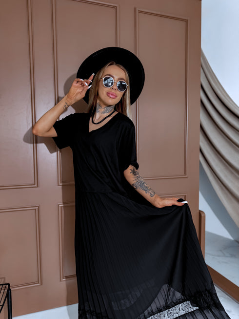 Платье "MELODY 5536" - ЧЕРНОЕ