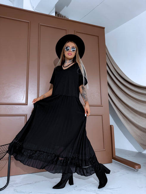 Платье "MELODY 5536" - ЧЕРНОЕ