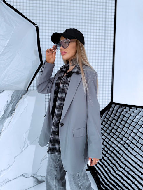 Švarkas "BELLA" - PILKA