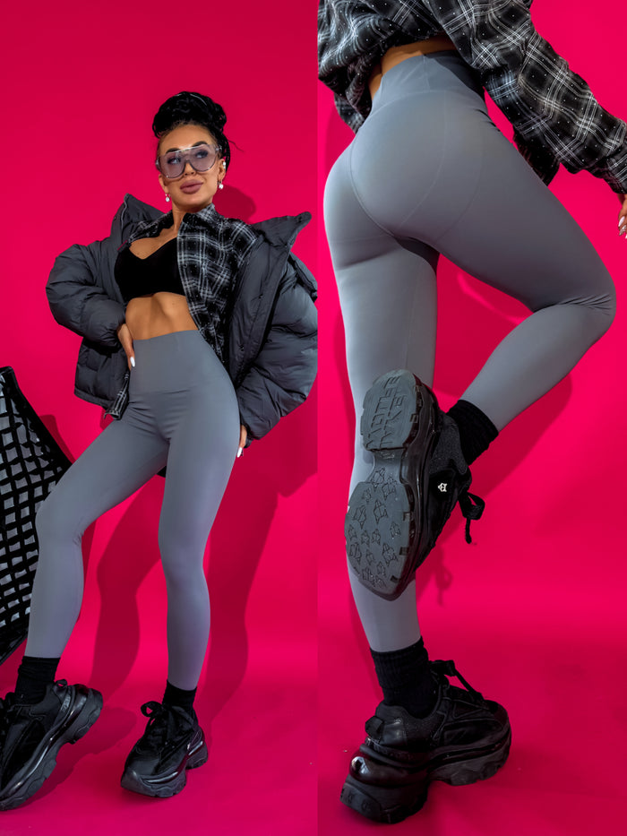 Slimming leggings with underwire 3286 - GREY