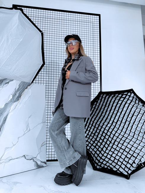 Švarkas "BELLA" - PILKA