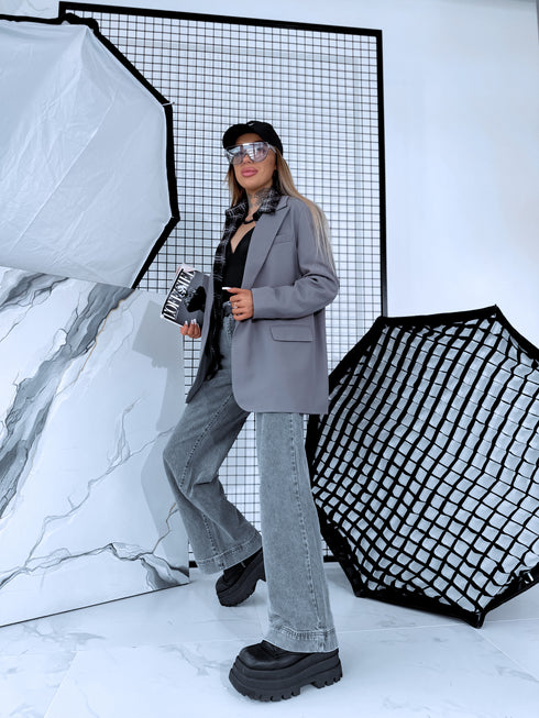 Švarkas "BELLA" - PILKA