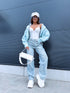 "WIDE BALLON" jeans 9377 - LIGHT BLUE