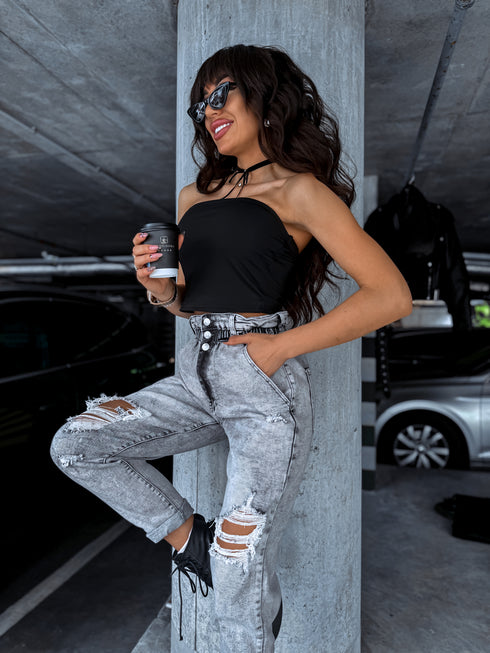 MELNS crop tops "MINI LADY"