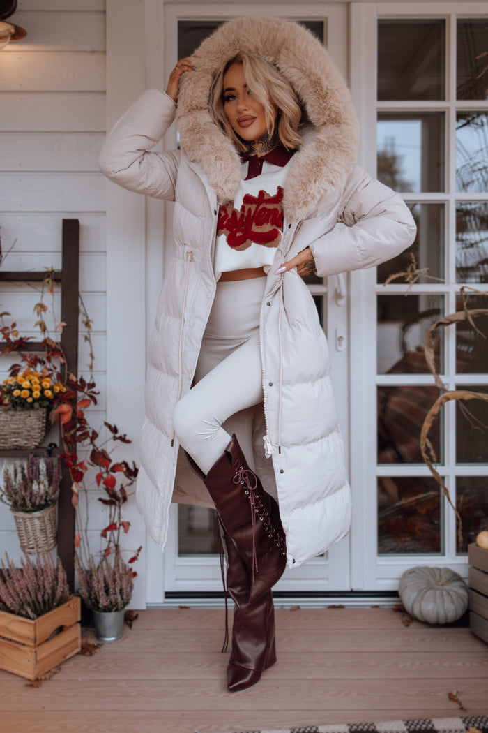Pikk jope "WINTER WEAR FC83" - HELEBEEŽ