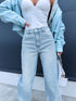 "WIDE BALLON" jeans 9377 - LIGHT BLUE