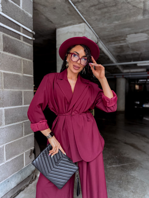 Žakete "COUTURE V8061" - BORDO