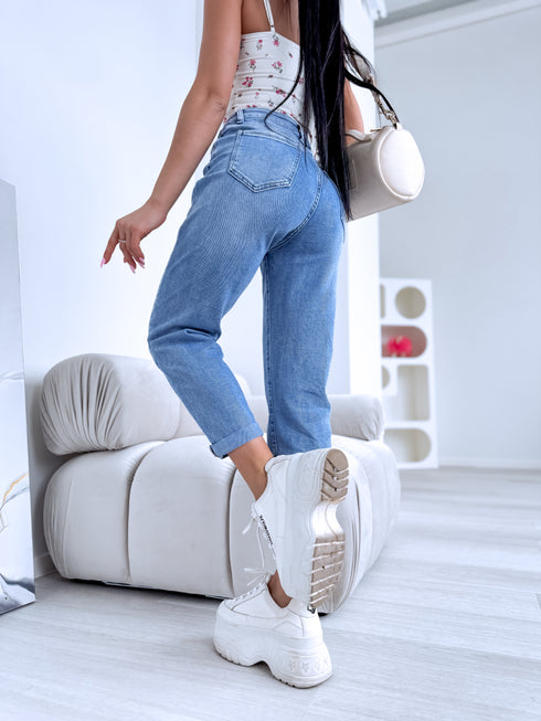 СВЕТЛО-ГОЛУБЫЕ джинсы HM317-2 "PICNIC" ПРЕДЗАКАЗ