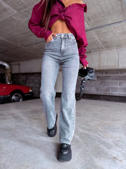 "GREY TOPAZ" denim pants XJ309