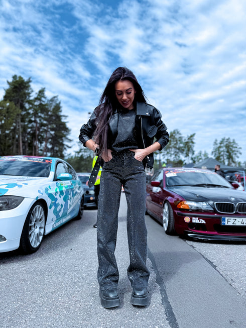 "SHOWROOM KX36" T-krekls - grafīta pelēks