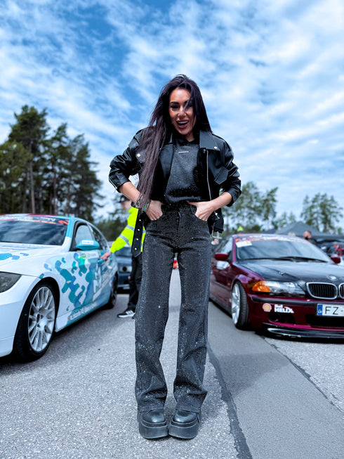 "SHOWROOM KX36" T-krekls - grafīta pelēks