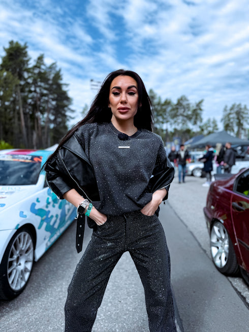 "SHOWROOM KX36" T-krekls - grafīta pelēks