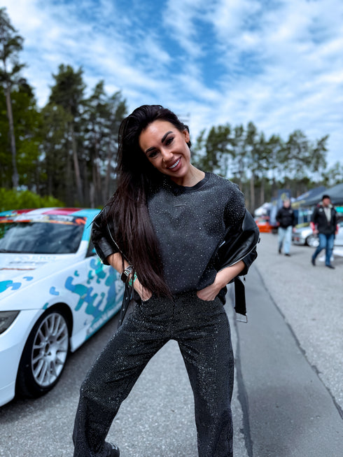 "SHOWROOM KX36" T-krekls - grafīta pelēks