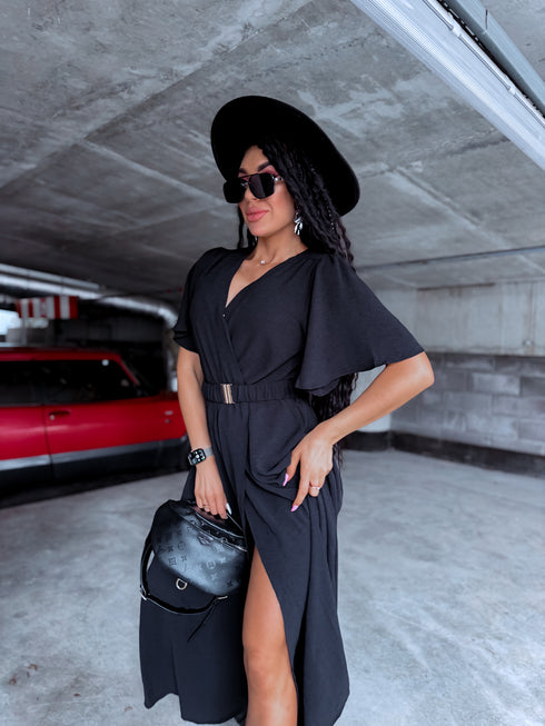 LIELIZMĒRA kleita "STUDIO 818" - melna