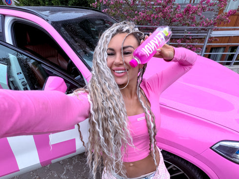 Funkcionālais ELYNDI ūdens "PINK PEACH" - 12 gab iepakojums