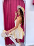 Kleita "BABYDOLL AZ1619" - DZELTENA