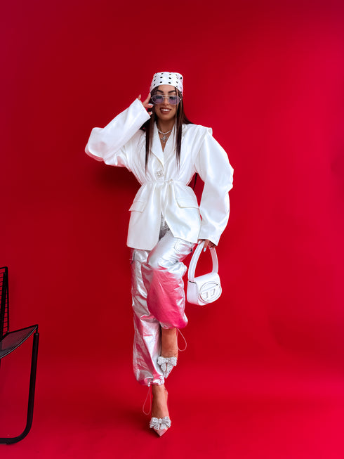 Jacket "NEW CODE V10308" - WHITE